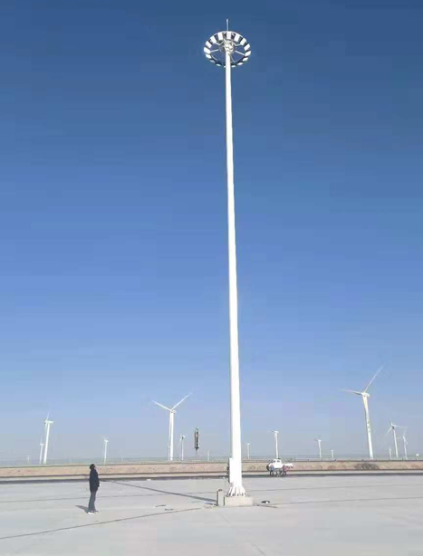 瓜州高速路服务区人民路街道高杆灯项目