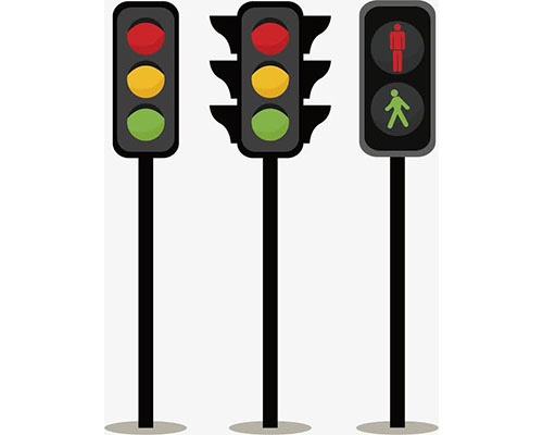 人民路街道信号灯