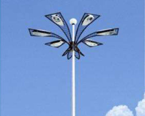 人民路街道高杆灯