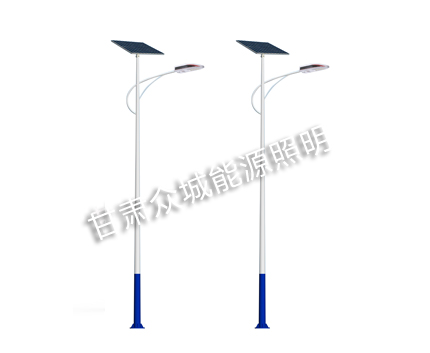 人民路街道复兴号太阳能led路灯